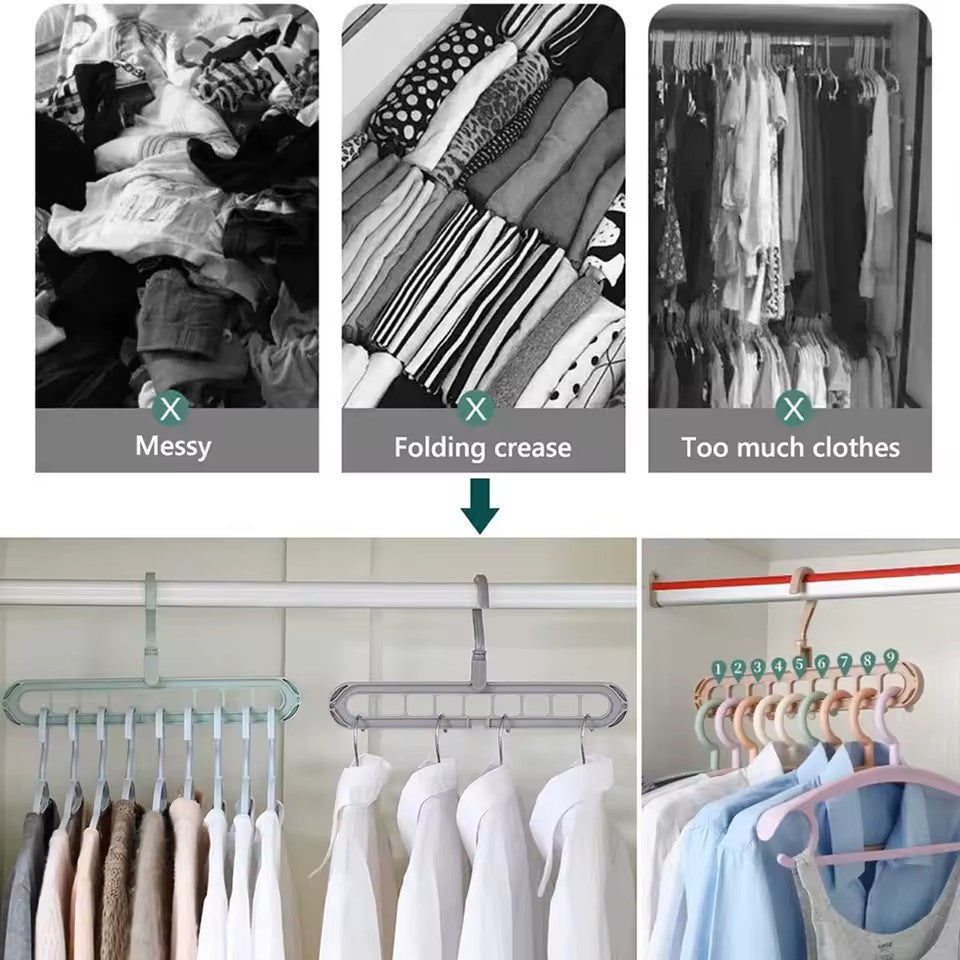 9 in 1 Magic Clothes Hanger