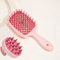 1/2pcs set Scalp Massage Comb Hollow Out Comb Shampoo Massage Brush For Bath Hair Washing Spray Bottle Salon Hairdressing Tools